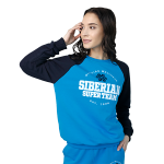 Siberian Super Team moteriškas džemperis (spalva: mėlyna; dydis: XS) 107024