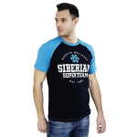 Siberian Super Team CLASSIC vyriški marškinėliai (spalva: mėlyna, dydis: L) 106911