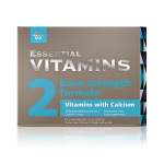Maisto papildas Essential Vitamins. Vitamins with Calcium, 60 kapsulių 500676